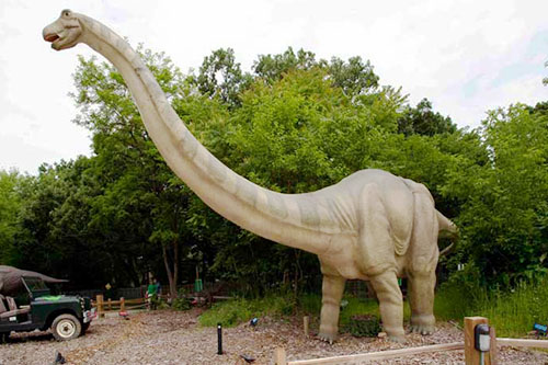 realistic robotic dinosaur